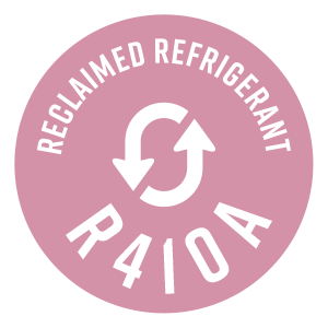 Χρησιμοποιεί μόνο ανακυκλωμένο R410A: ένα ψυκτικό ίδιο με το αρχικό, το οποίο όμως ανακτάται από τις υπάρχουσες εγκαταστάσεις. Για μια οικονομία όλο και πιο κυκλική