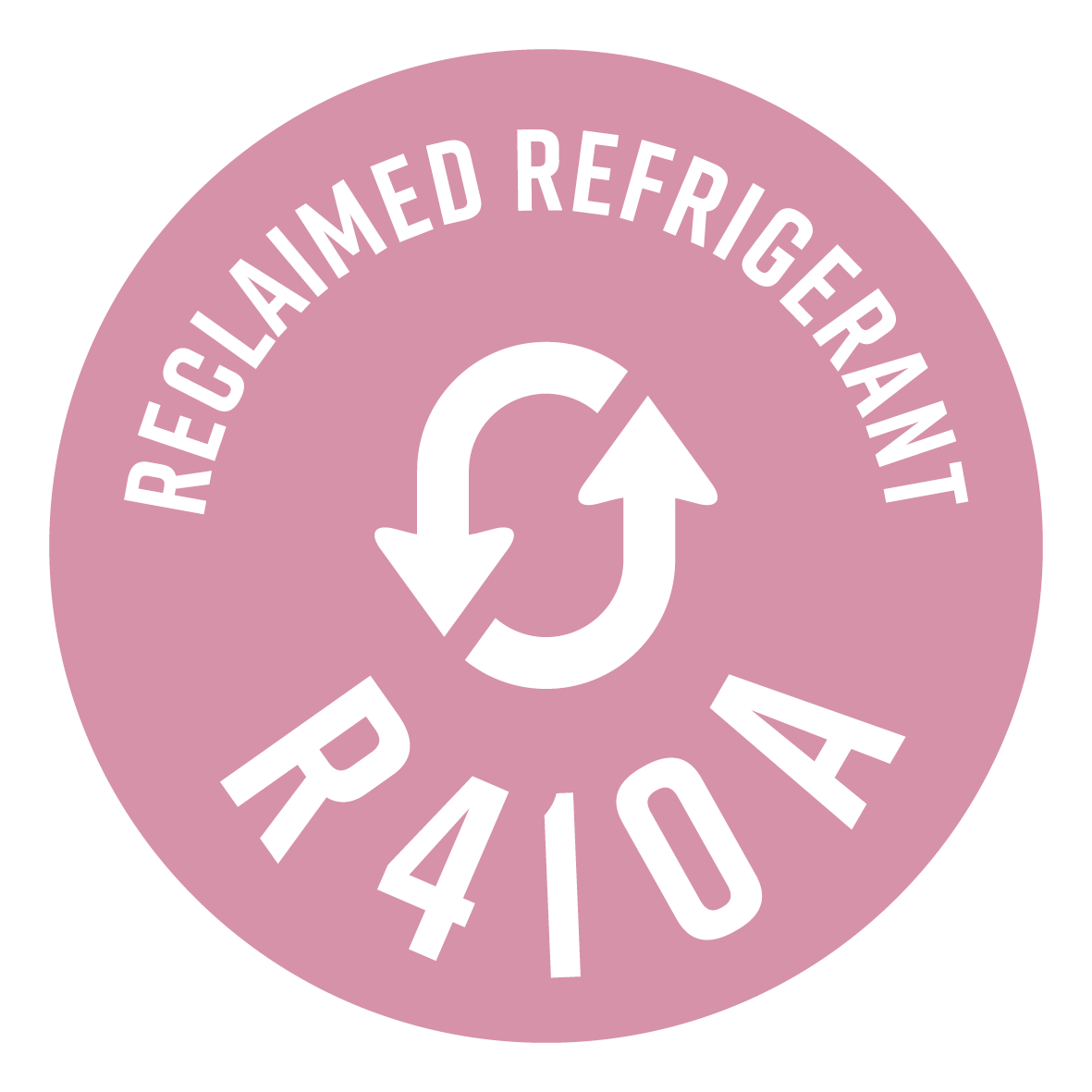Χρησιμοποιεί μόνο ανακυκλωμένο R410A: ένα ψυκτικό ίδιο με το αρχικό, το οποίο όμως ανακτάται από τις υπάρχουσες εγκαταστάσεις. Για μια οικονομία όλο και πιο κυκλική